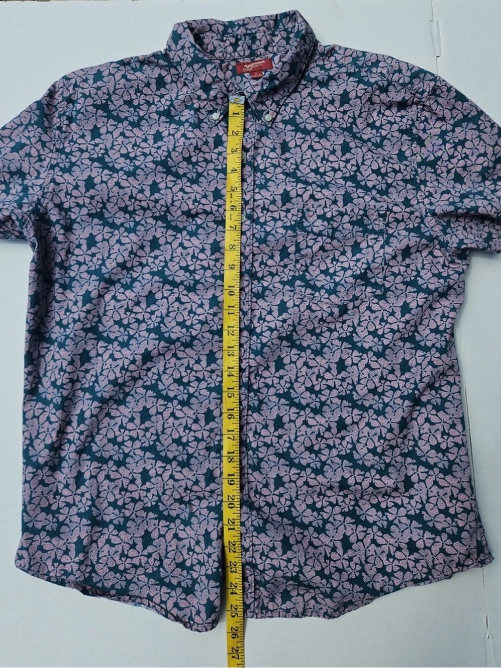 Mens Arizona Jean Co. Button Down Floral Shirt.  Size:XL